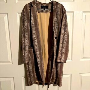 Marc New York Brown Patterned Jacket